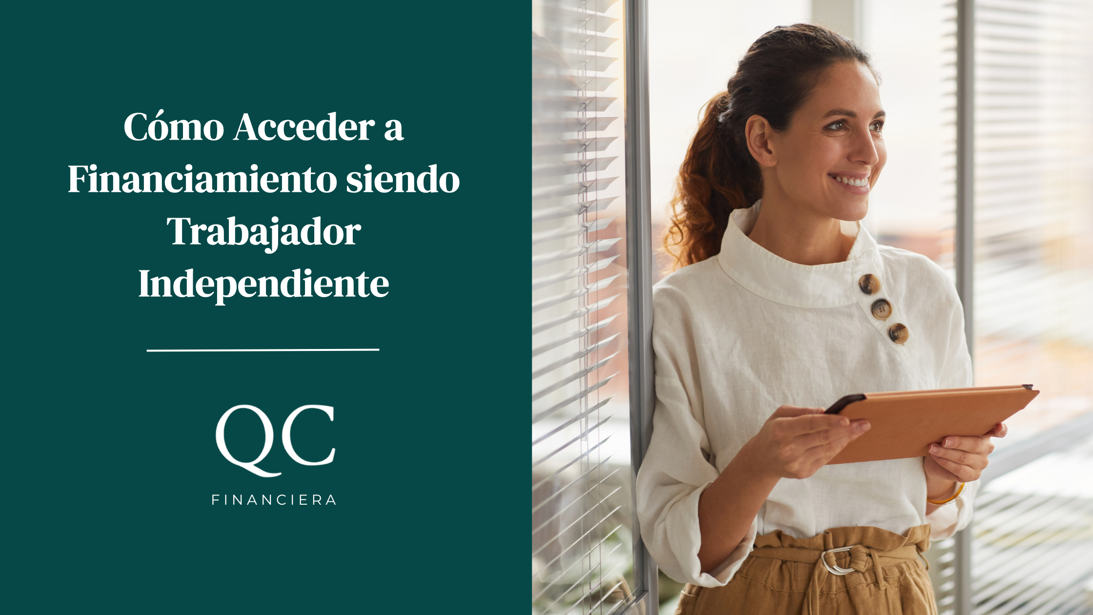 Financiamiento para trabajadores independientes