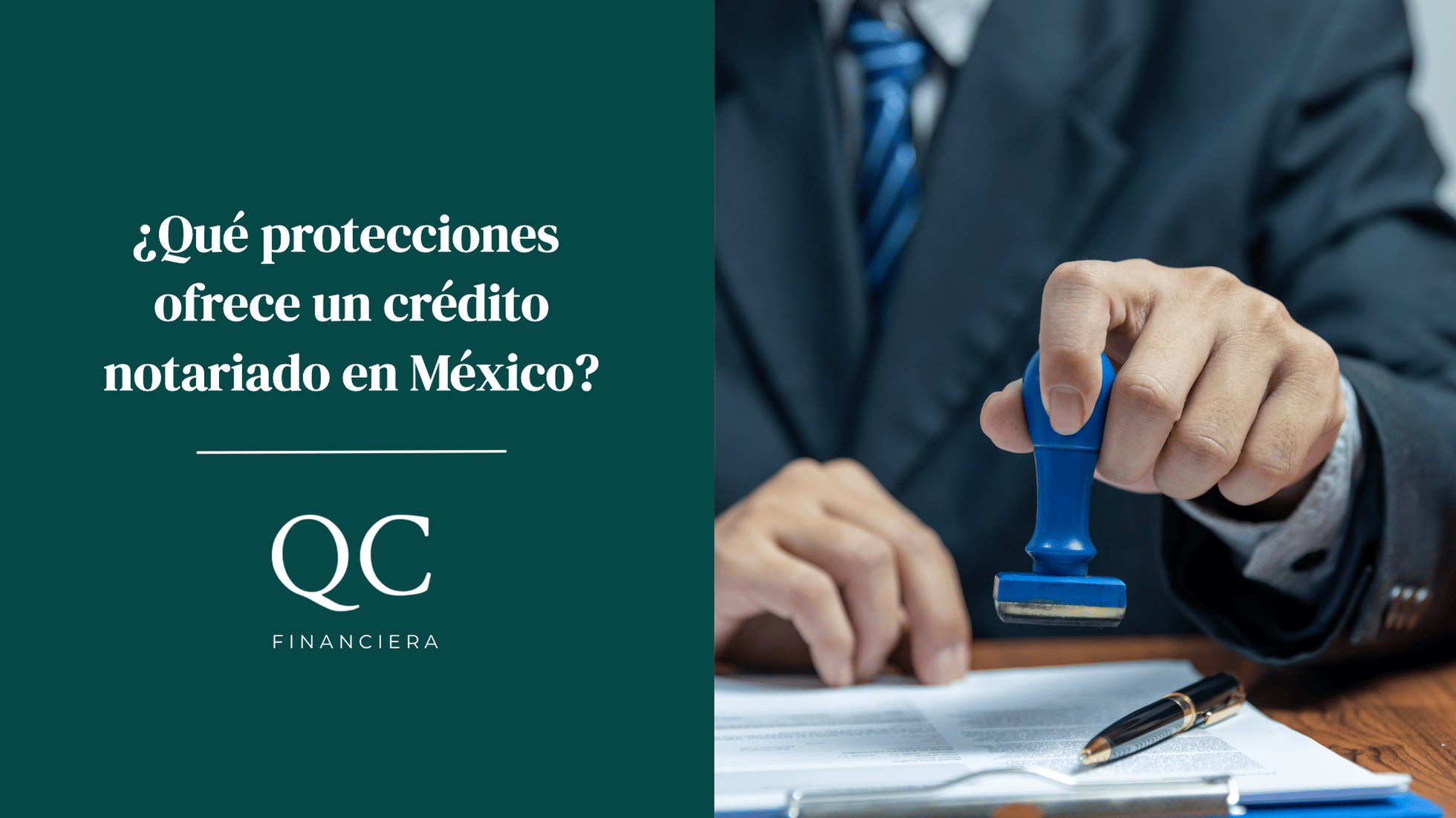 Qué protecciones ofrece un crédito notariado en México